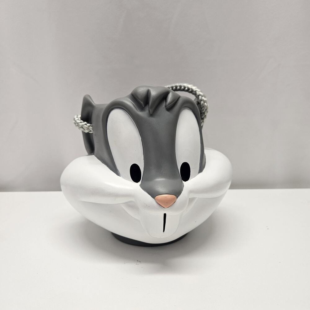 Vintage 1997 Applause Bugs Bunny Carry All Bucket Looney Tunes Warner Bros 90s